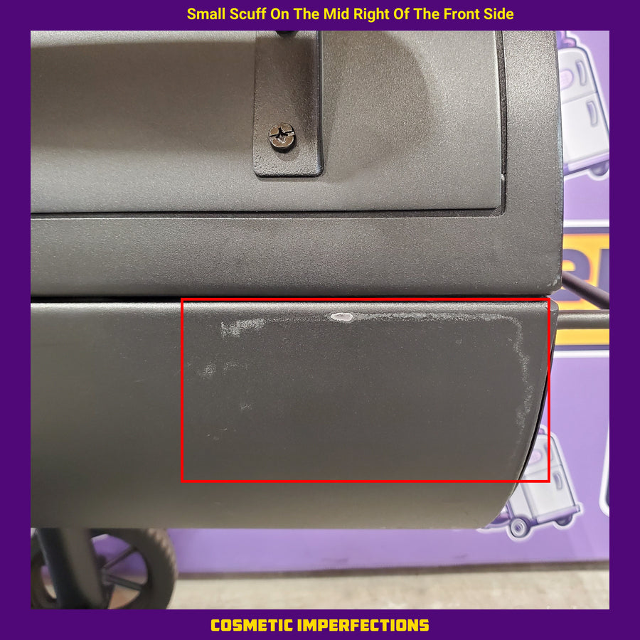 Oklahoma Joe's Canyon Black Liquid Propane and Charcoal Combo Grill 6SD140 - 24203004 - Scratch & Dent (Minor)