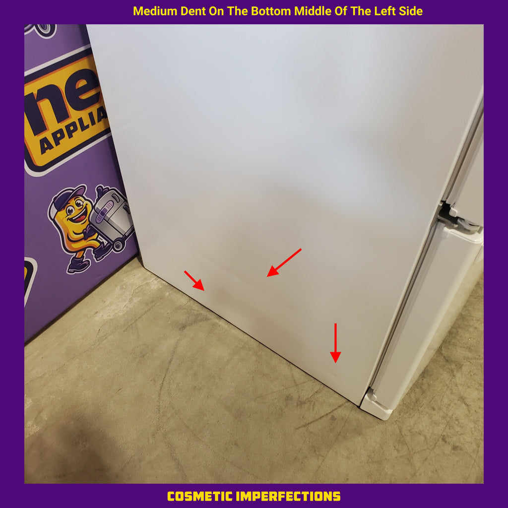 Pictures of Whirlpool 36 in. 24.7 cu. ft. Wide French Door Bottom Mount Refrigerator with Maximum Ice Capacity in White WRFF3436RW - Scratch & Dent (Minor) - Neu Appliance Outlet - Discount Appliance Outlet in Austin, Tx