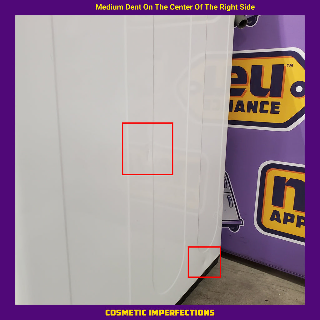 LG White Top Load 5.0 Cu. Ft. Mega Capacity Washer with TurboDrum Technology 25137SD708 - WT7150CW - Scratch & Dent (Minor)