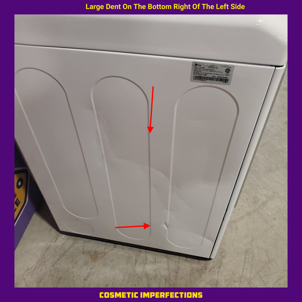 Pictures of LG White Top Load 5.0 Cu. Ft. Mega Capacity Washer with TurboDrum Technology WT7150CW - New in Box and LG White Electric 7.3 Cu. Ft. Ultra Large Capacity Smart Wi-Fi Enabled Dryer with TurboSteam DLEX7900WE - Certified Refurbished - Neu Appliance Outlet - Discount Appliance Outlet in Austin, Tx