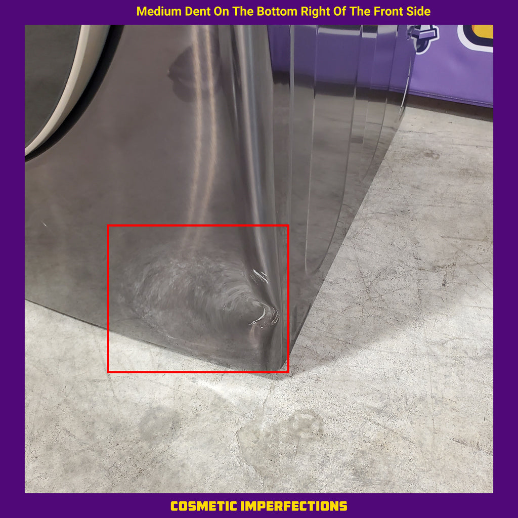 LG Front Load 4.5 Cu. Ft. Washer with TurboWash 360 Technology WM4000HBA - Scratch & Dent (Minor) and LG Smart Wi-Fi Enabled Front Load Electric 7.4 Cu. Ft. Dryer with TurboSteam 16078 - DLEX4000B - Scratch & Dent (Moderate)