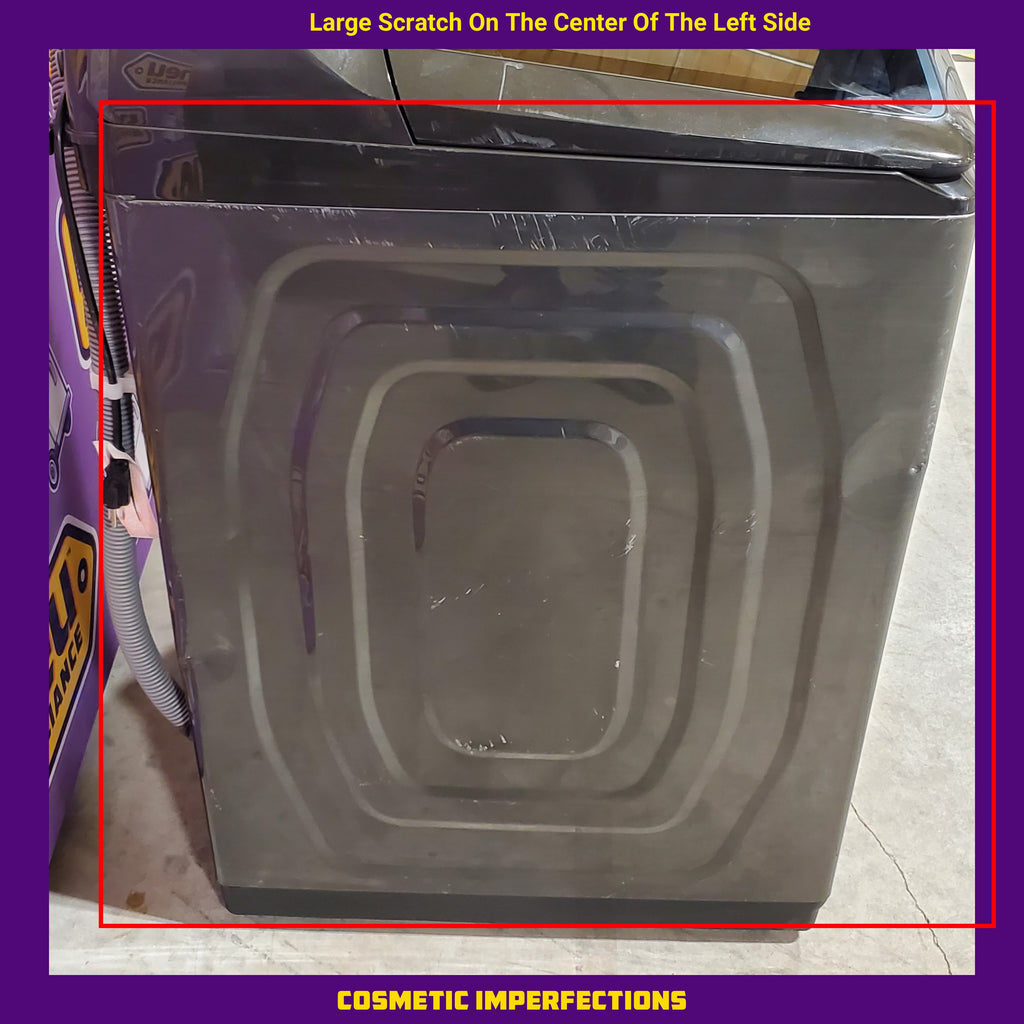 Pictures of Samsung 5.4 cu. ft. Top Load Washer with Active WaterJet in Black Stainless Steel WA54R7200AV - Certified Refurbished - Neu Appliance Outlet - Discount Appliance Outlet in Austin, Tx