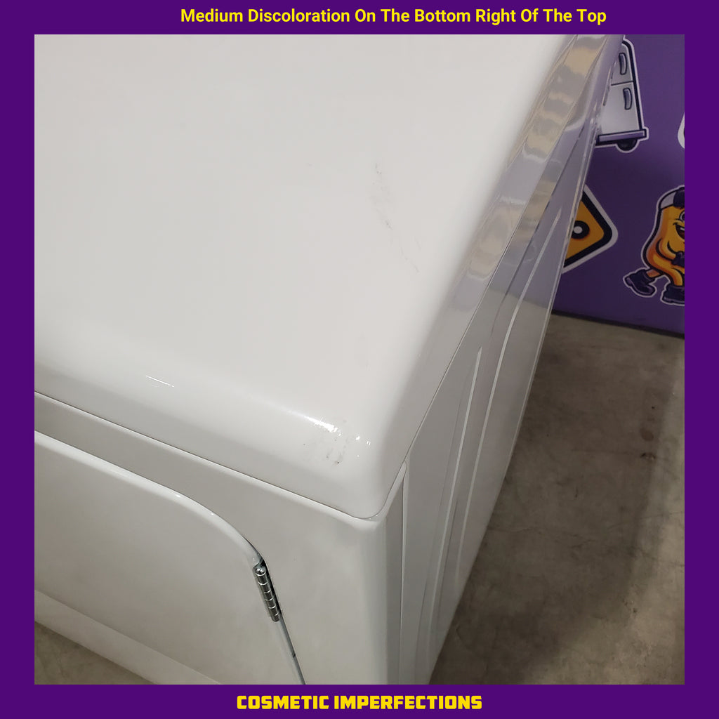 Pictures of Maytag 4.2 Cu. Ft. Capacity Top Load Washer in White MTW4205SW - Open Box and MayTag 7.0 cu. ft. Top Load Electric Wrinkle Prevent Dryer 16185 - MED4500MW - Scratch & Dent (Minor) - Neu Appliance Outlet - Discount Appliance Outlet in Austin, Tx