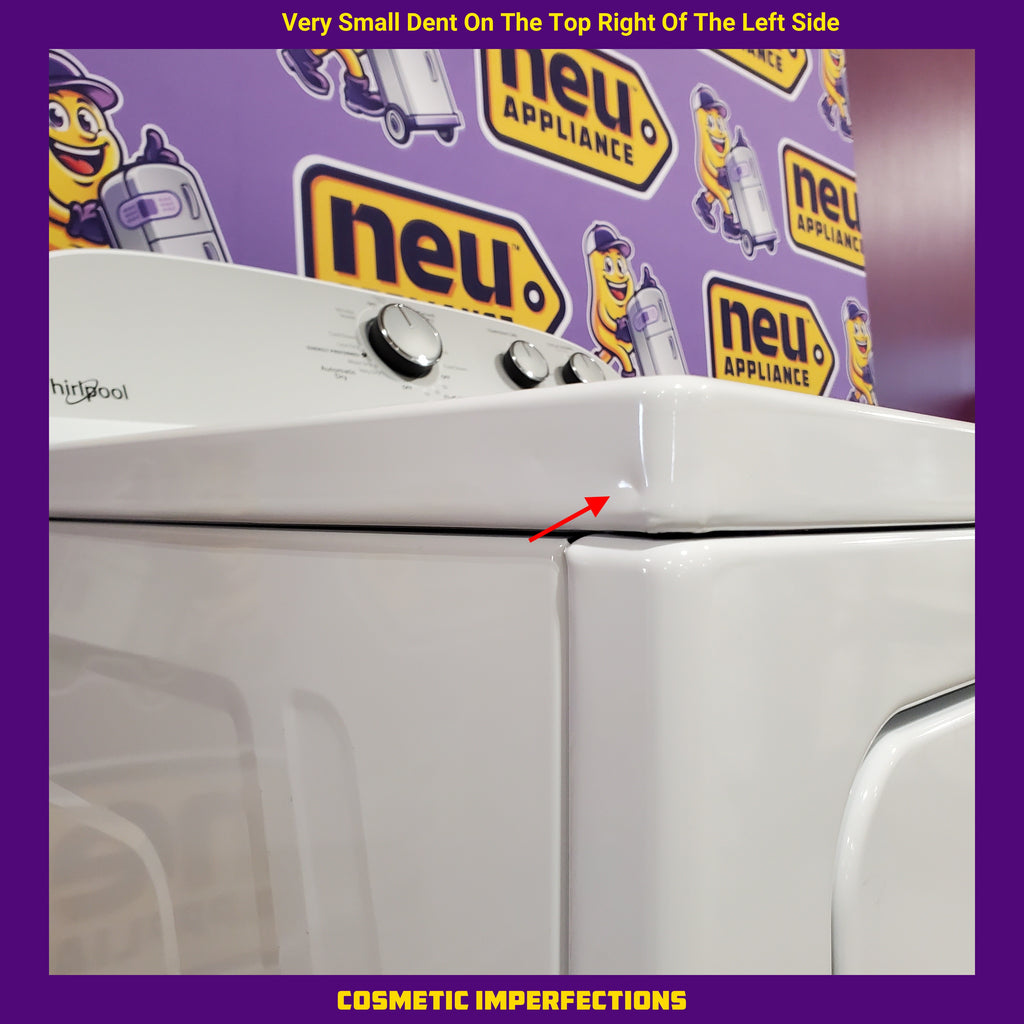 Pictures of Whirlpool White Electric Extra Large 7.0 Cu. Ft. Dryer with Wrinkle Shield 22231SD297 - WED4815EW - Open Box - Neu Appliance Outlet - Discount Appliance Outlet in Austin, Tx