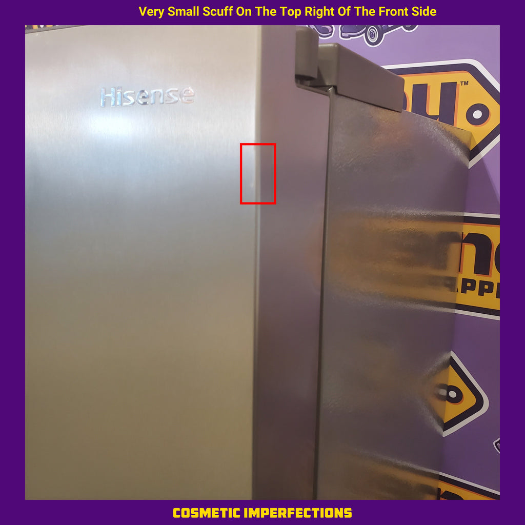 Hisense 29.1 cu. ft. Standard Depth Side by Side Refrigerator Stainless Steel 5SD267 - HRS290P5FSE - Scratch & Dent (Minor)