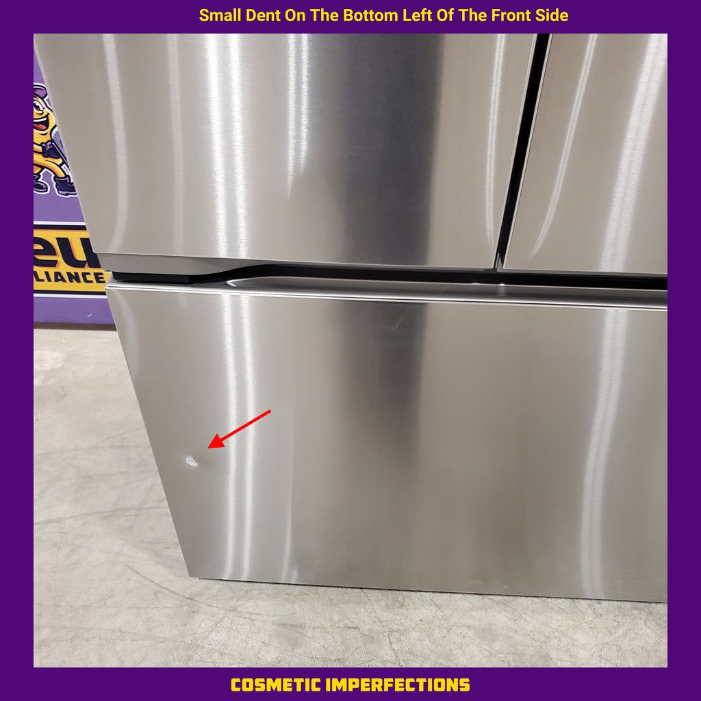LG 25 cu. ft. Counter-Depth MAX™ with Zero Clearance™ 3-Door French Door Refrigerator with Thin Door Design 3SD698 - LF25Z6211S - Scratch & Dent (Minor)