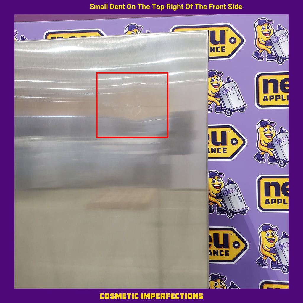 Frigidaire 25.6 cu. ft. ENERGY STAR Side by Side Refrigerator with Exterior Water and Ice Dispenser in Stainless Steel 25138SD756 - FRSS2623AS - Scratch & Dent (Minor)