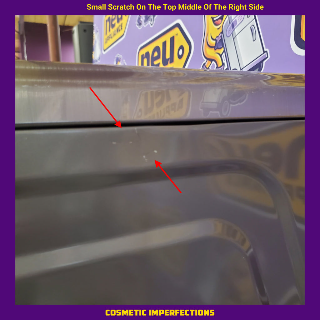 Pictures of Samsung 7.5 cu. ft. Front Load Gas Dryer with Steam in Platinum 31134SD184 - DVG45B6300P - Scratch & Dent (Moderate) - Neu Appliance Outlet - Discount Appliance Outlet in Austin, Tx