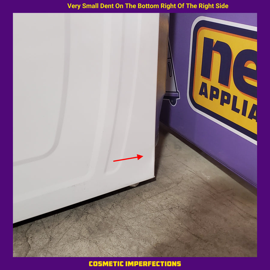 Whirlpool 3.8–3.9 Cu. Ft. Top Load Washer with 2 in 1 Removable Agitator and Soil Level Selection WTW4957PW - Scratch & Dent (Minor) and Whirlpool White Electric 7.0 Cu. Ft. Dryer with Auto Dry 16186 - WED4950HW - Scratch & Dent (Minor)