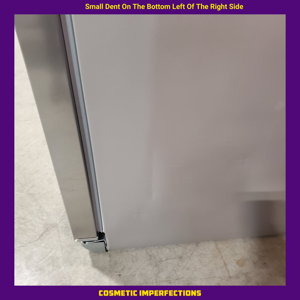 Frigidaire 22.3-cu ft Counter-depth Side-by-Side Refrigerator with Ice Maker (Fingerprint Resistant Stainless Steel) ENERGY STAR 20SD095 - GRSC2352AF - Scratch & Dent (Moderate)