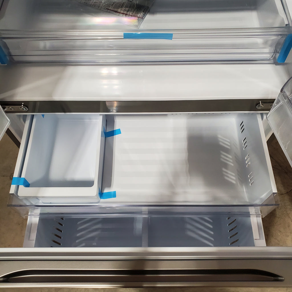 LG 25 cu. ft. Counter-Depth MAX™ with Zero Clearance™ 3-Door French Door Refrigerator with Thin Door Design 3SD688 - LF25Z6211S - Open Box