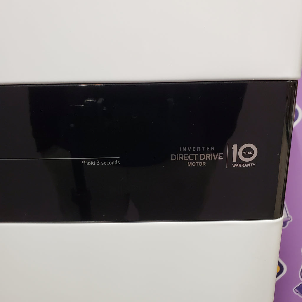 LG Front Load Wash Tower with Center Control 4.5 Cu. Ft. Washer and 7.4 Cu. Ft. Dryer 22131SD74 - WKE100HWA - Scratch & Dent (Minor)