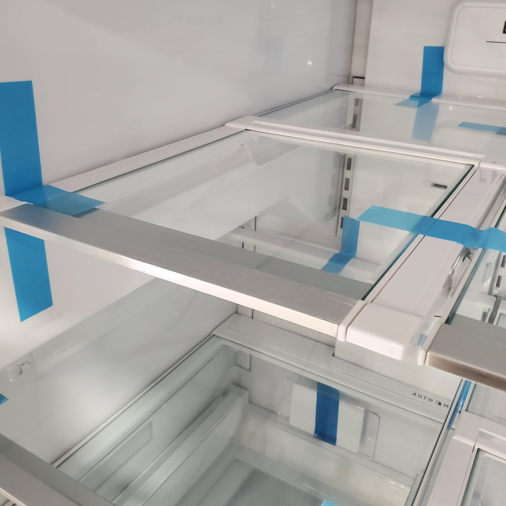 Pictures of Frigidaire 27.8-cu ft ENERGY STAR French Door Refrigerator with Dual Ice Maker in Fingerprint Resistant Stainless Steel 3SD1047 - GRFS2853AF - Scratch & Dent (Minor) - Neu Appliance Outlet - Discount Appliance Outlet in Austin, Tx