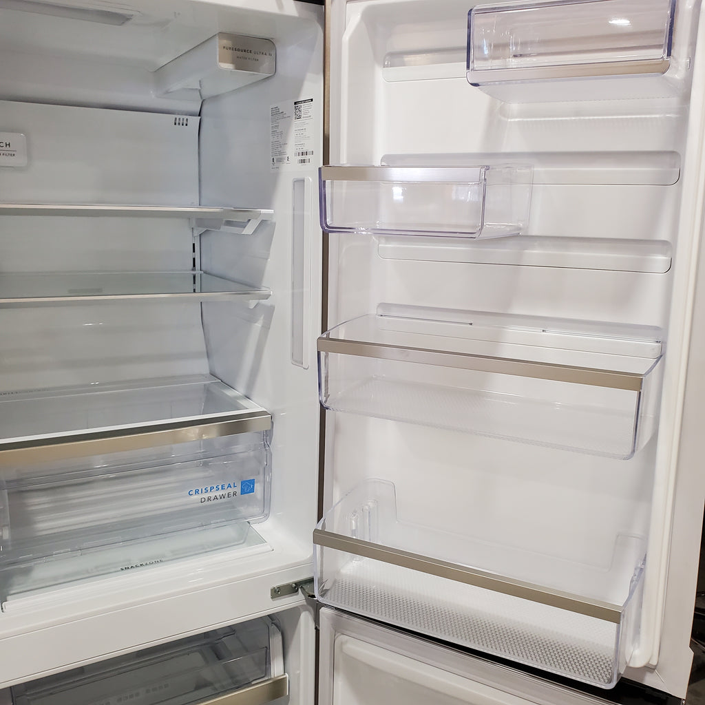 Frigidaire Gallery 22 Cu. Ft. Counter-Depth 4-Door Energy Star Certified Refrigerator in Smudge-Proof Stainless Steel 4SD246 - GRQC2255BF - Scratch & Dent (Minor)