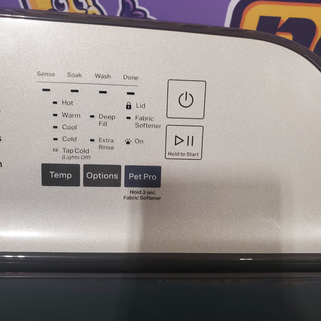 Pictures of Maytag Pet Pro Top Load 4.7 Cu. Ft. Washer with Pet Pro Filter MVW6500MBK - Open Box - Neu Appliance Outlet - Discount Appliance Outlet in Austin, Tx