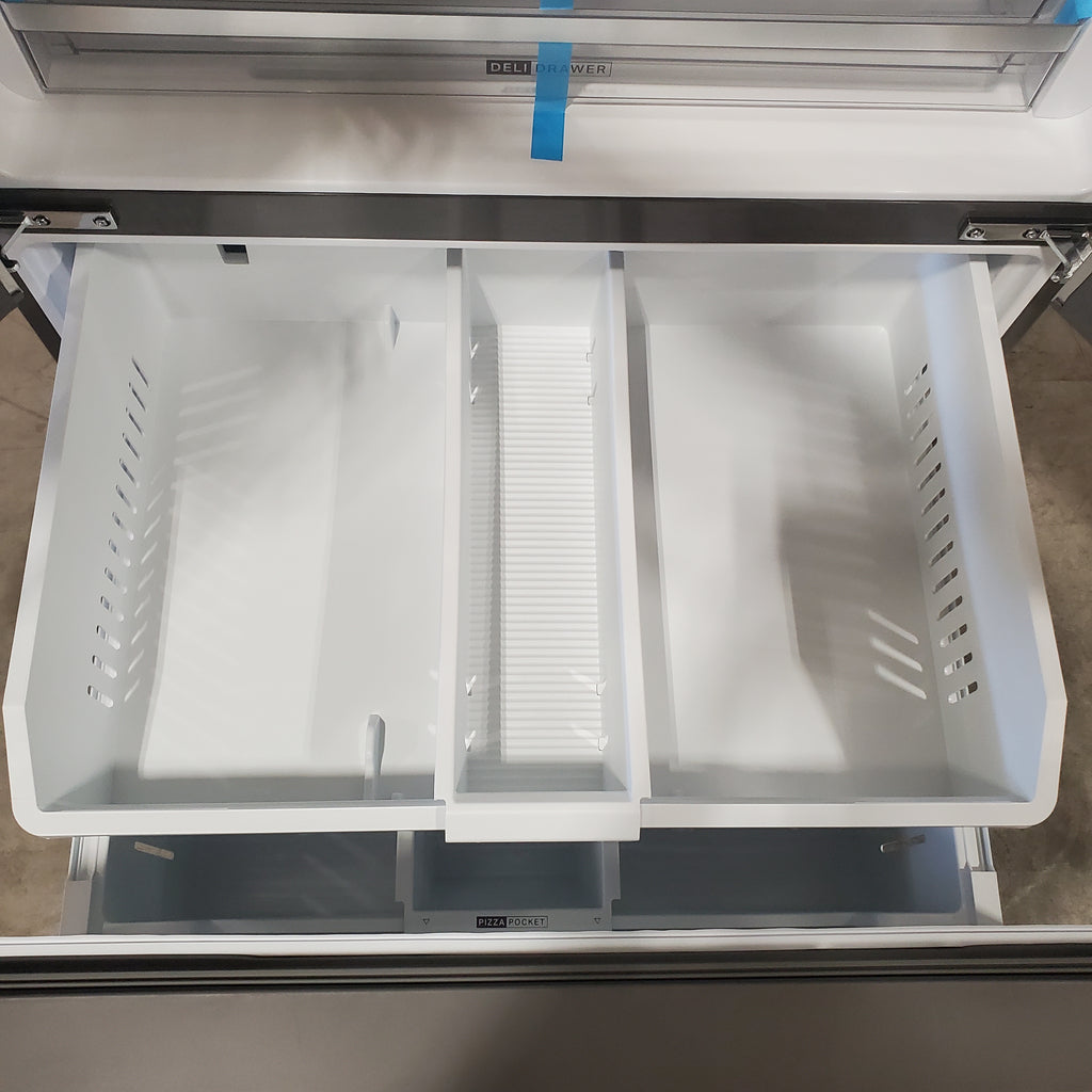Pictures of Whirlpool 30.53-cu ft French Door Refrigerator with Ice Maker (Fingerprint Resistant Stainless Finish) ENERGY STAR WRFF3536SZ - Open Box - Neu Appliance Outlet - Discount Appliance Outlet in Austin, Tx