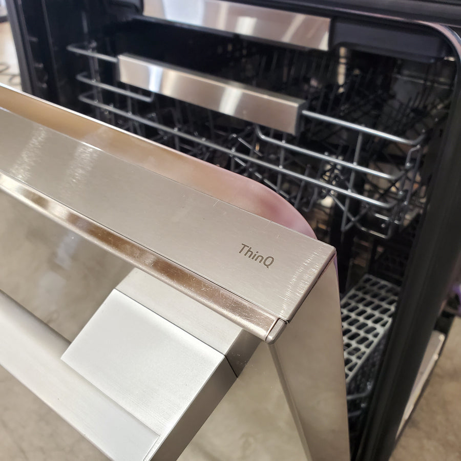 LG Top Control Smart Built-In Stainless Steel Tub Dishwasher with 3rd Rack, 1 Hour Wash & Dry Cycle and 42dBA 251315SD1148 - LDNTH753S - Scratch & Dent (Moderate)