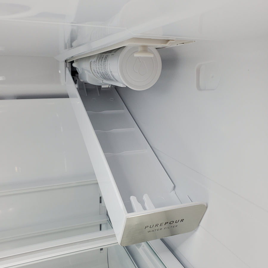 Frigidaire Gallery 26 Cu. Ft. Standard-Depth 4-Door French Door Refrigerator in Fingerprint Resistant Stainless Steel GRMS2773AF - Scratch & Dent (Moderate)
