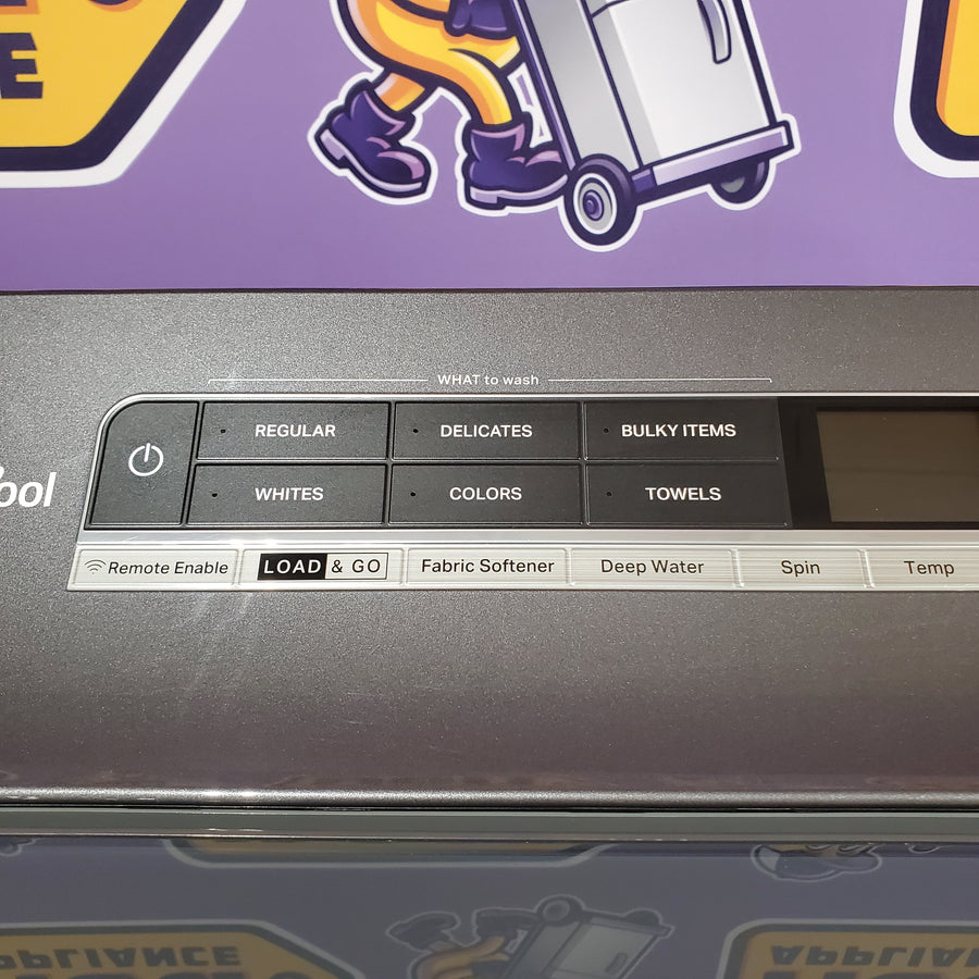 Whirlpool Top Load 5.2 Cu. Ft. Washer with Removable Agitator WTW8127LC - Scratch & Dent (Minor) and Whirlpool Electric 7.4 Cu. Ft. Dryer with Moisture Sensor 16187 - WED8127LC - Scratch and Dent (Minor)