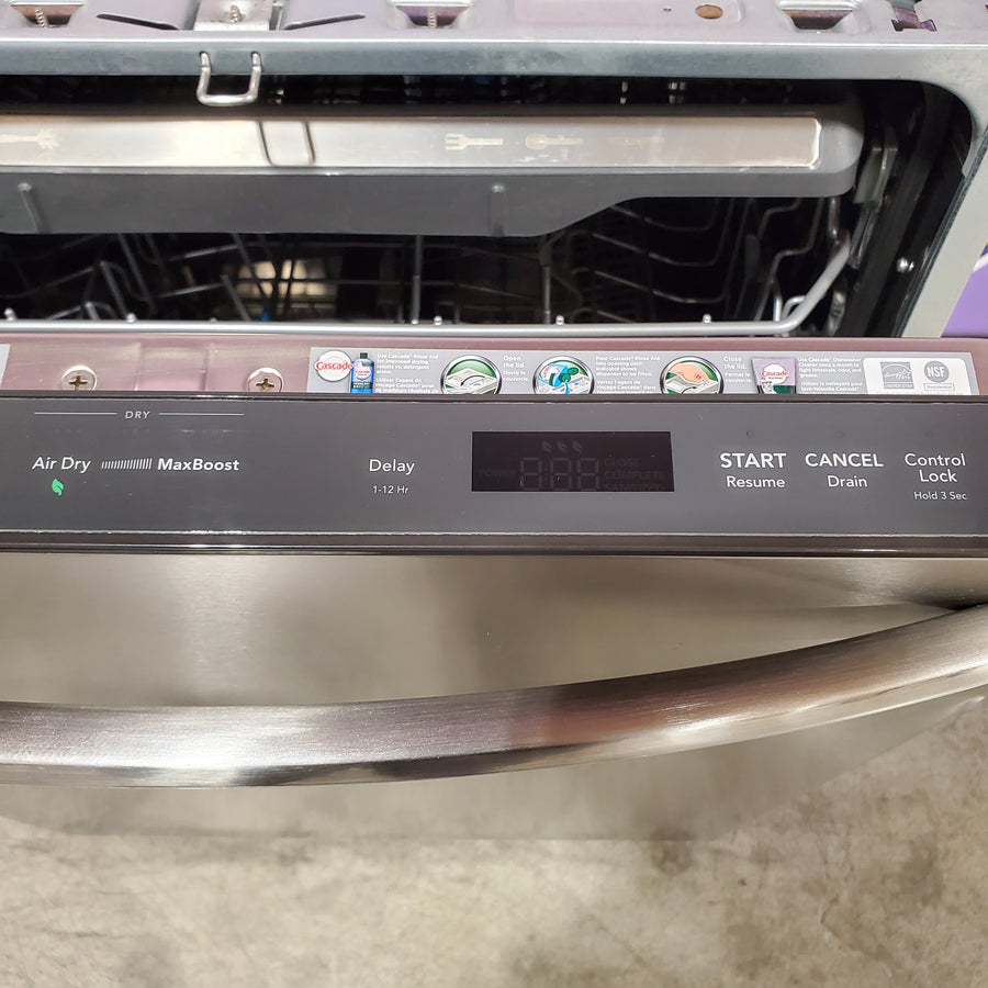 Frigidaire Gallery 24 in. Smudge-Proof Stainless Steel ENERGY STAR Top Control Built In Dishwasher with Third Rack 22133SD171 - GDSH4715AF - Scratch & Dent (Minor)