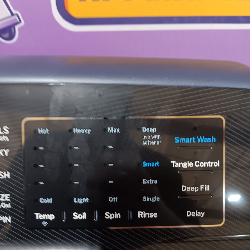 Pictures of GE Profile™ ENERGY STAR® 5.4 cu. ft. Capacity Washer with Smarter Wash Technology and Adaptive SmartDispense PTW800BPWRS - New in Box and GE Profile™ 7.3 cu. ft. Capacity Smart Gas Dryer with Steam and Washer Link GE9871G - PTD80GBPTRS - New in Box - Neu Appliance Outlet - Discount Appliance Outlet in Austin, Tx