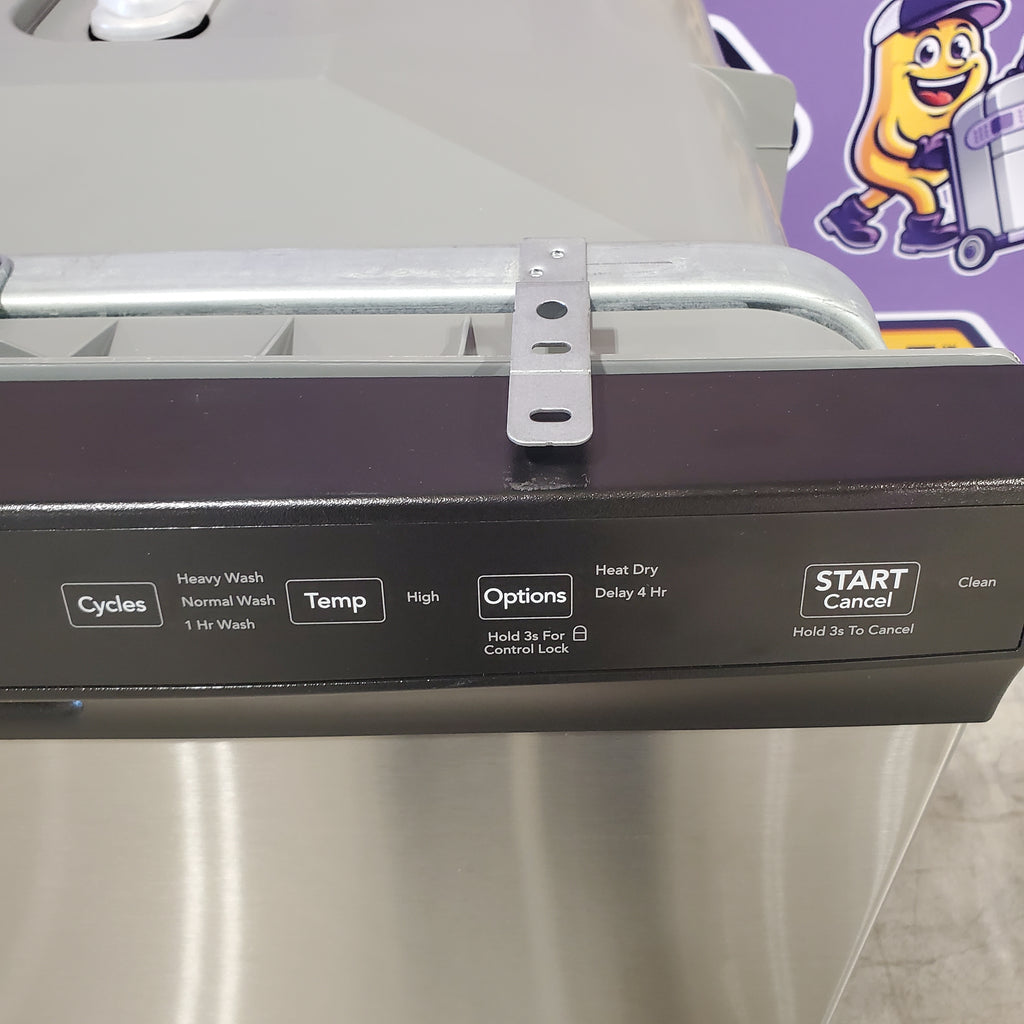 Pictures of Frigidaire 24 in. 55 dBA Front Control Built-In Tall Tub Dishwasher in Stainless Steel with 3-Cycle FFCD2413US - Scratch & Dent (Moderate) - Neu Appliance Outlet - Discount Appliance Outlet in Austin, Tx