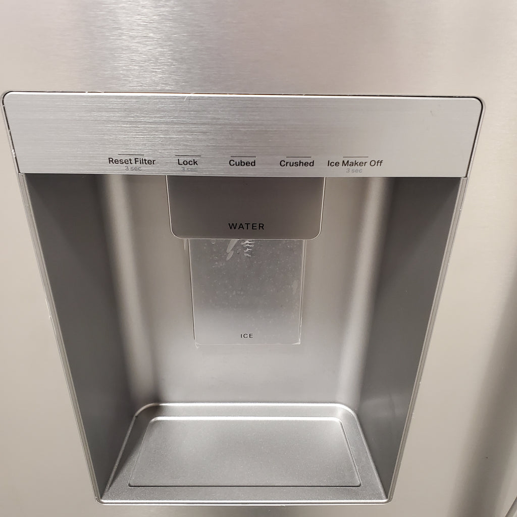 Whirlpool French Door Refrigerator in Fingerprint Resistant Stainless Finish with In-Door Water and Ice Maker - 30 cu. ft. 22SD023 - WRFF3536SZ - Open Box