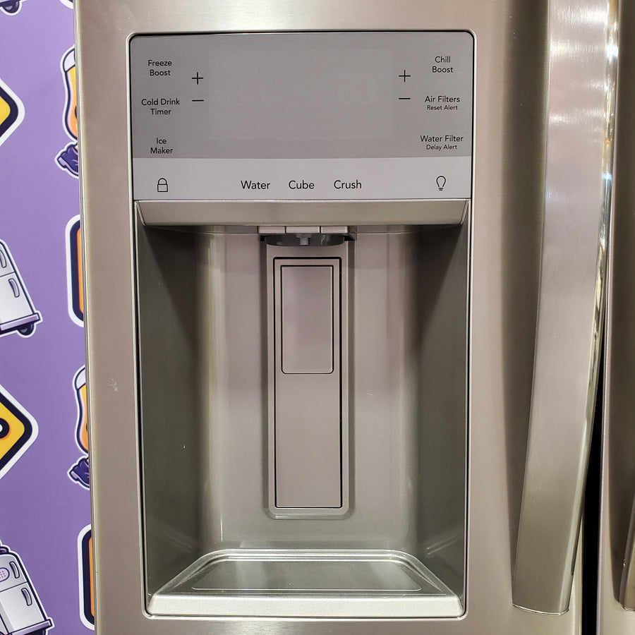 Frigidaire Gallery 22 Cu. Ft. 4-Door Counter-depth French Door Refrigerator with Ice Maker (Fingerprint Resistant Stainless Steel) ENERGY STAR 22133SD208 - GRMC2273CF - Scratch & Dent (Minor)