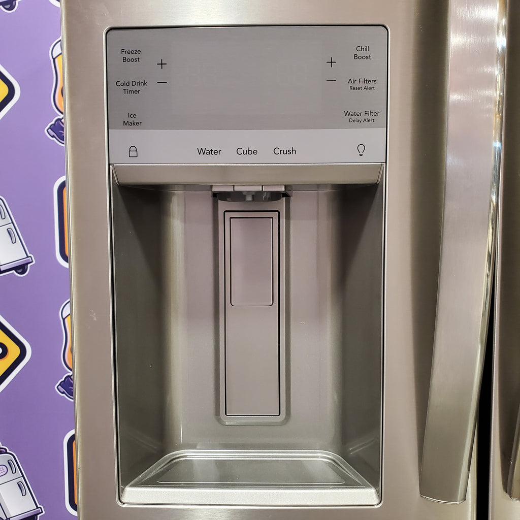 Pictures of Frigidaire Gallery 22 Cu. Ft. 4-Door Counter-depth French Door Refrigerator with Ice Maker (Fingerprint Resistant Stainless Steel) ENERGY STAR 22133SD208 - GRMC2273CF - Scratch & Dent (Minor) - Neu Appliance Outlet - Discount Appliance Outlet in Austin, Tx