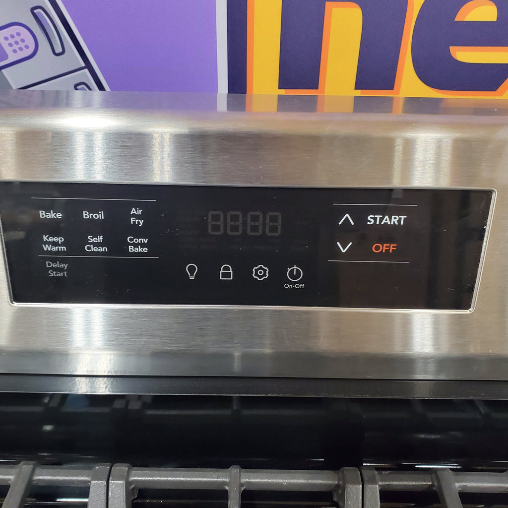 Pictures of Frigidaire Stainless Steel Gas Range with Air Fry and Five Burner Cooktop 3SD246 - FCRG3083AS - Scratch & Dent (Minor) - Neu Appliance Outlet - Discount Appliance Outlet in Austin, Tx