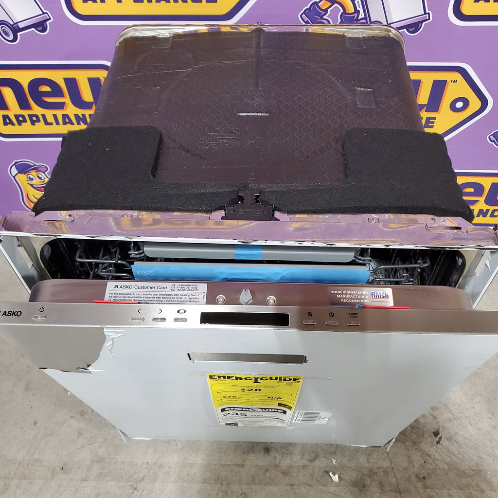 Pictures of Asko Dishwasher in TouchProof Stainless Steel 11131SD61 - DBI663IS - Open Box - Neu Appliance Outlet - Discount Appliance Outlet in Austin, Tx