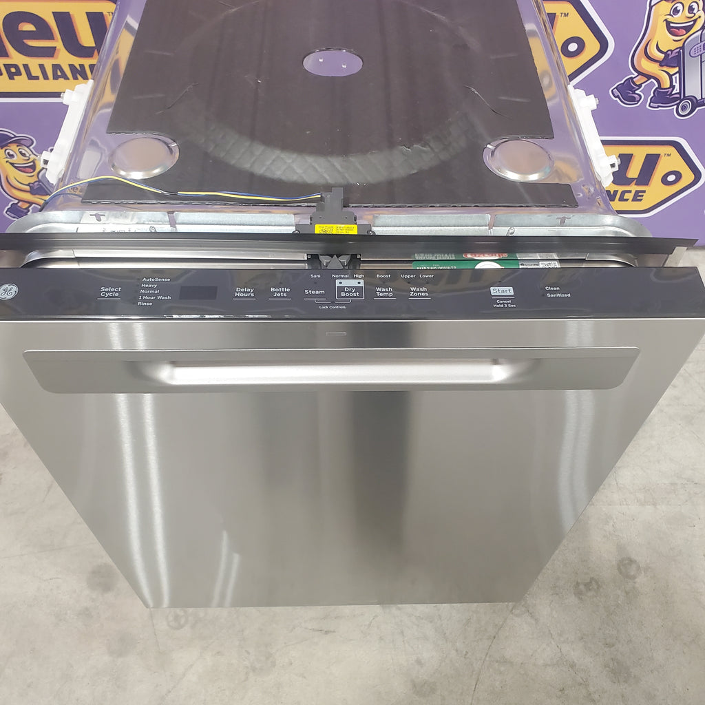 Pictures of GE Fingerprint Resistant Stainless Steel Energy Star Top Control Dishwasher with Stainless Steel Interior and Sanitize Cycle GDP670SYVFS - Open Box - Neu Appliance Outlet - Discount Appliance Outlet in Austin, Tx