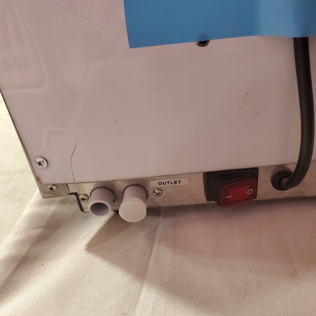 Hooure 15.65 in. Stainless Steel 80 lb. /24 H Freestanding Countertop Ice Maker Full Size Ice Cubes with 20 lbs. Ice Storage 25SD122 - JRKL25 - Scratch & Dent (Minor)