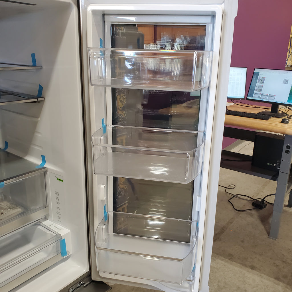 Pictures of LG 26 cu. ft. Counter-Depth French Door Refrigerator in Stainless Steel with Mirror InstaView™ LRYKC2606S - Open Box - Neu Appliance Outlet - Discount Appliance Outlet in Austin, Tx