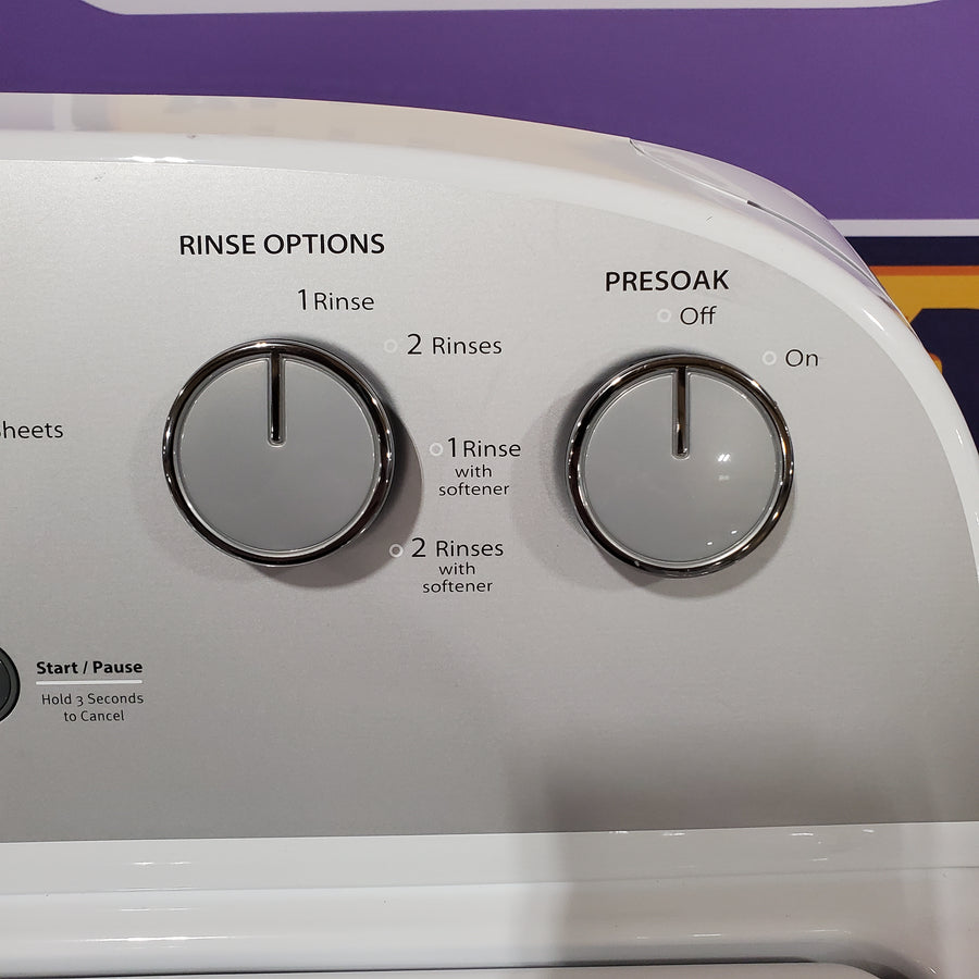 Whirlpool 3.5 cu. ft. High Efficiency Top Load Washing Machine with Deep Water Wash 22134SD241 - WTW4816FW - Scratch & Dent (Minor)