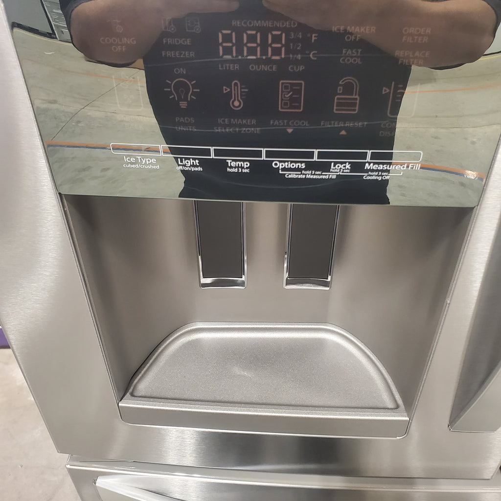 Whirlpool French Door Bottom Mount Refrigerator in Fingerprint Resistant Stainless Steel - Open Box
