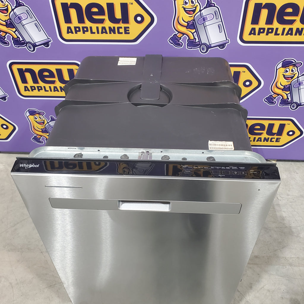 Pictures of Whirlpool Fingerprint Resistant Quiet Dishwasher with Boost Cycle - Scratch and Dent (Minor) - Neu Appliance Outlet - Discount Appliance Outlet in Austin, Tx