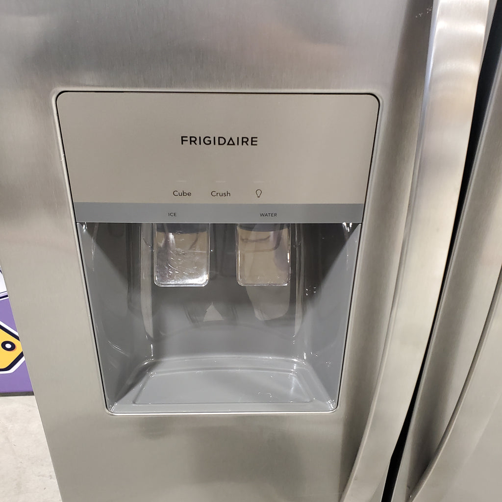 Pictures of Frigidaire 25.6 Cu. Ft. 36" Standard Depth Side by Side Refrigerator - Neu Appliance Outlet - Discount Appliance Outlet in Austin, Tx