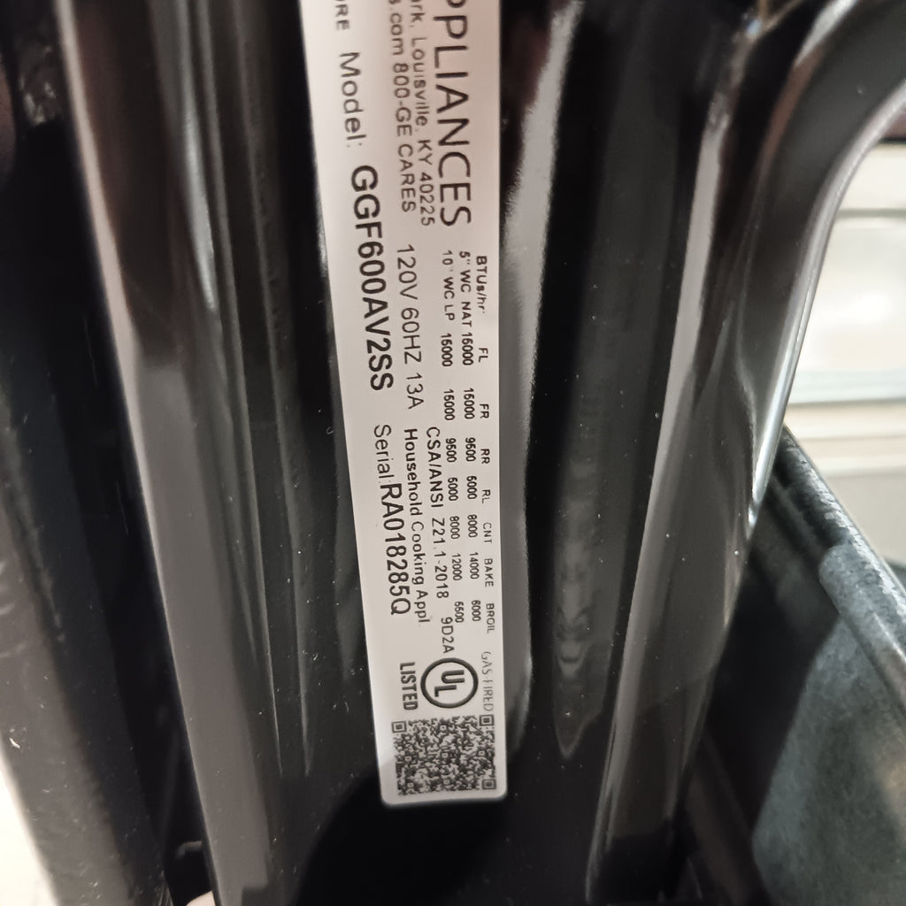 Pictures of GE 30" Free-Standing Gas Convection Range with EasyWash™ Oven Tray and No Preheat Air Fry GGF600AVSS - New in Box - Neu Appliance Outlet - Discount Appliance Outlet in Austin, Tx