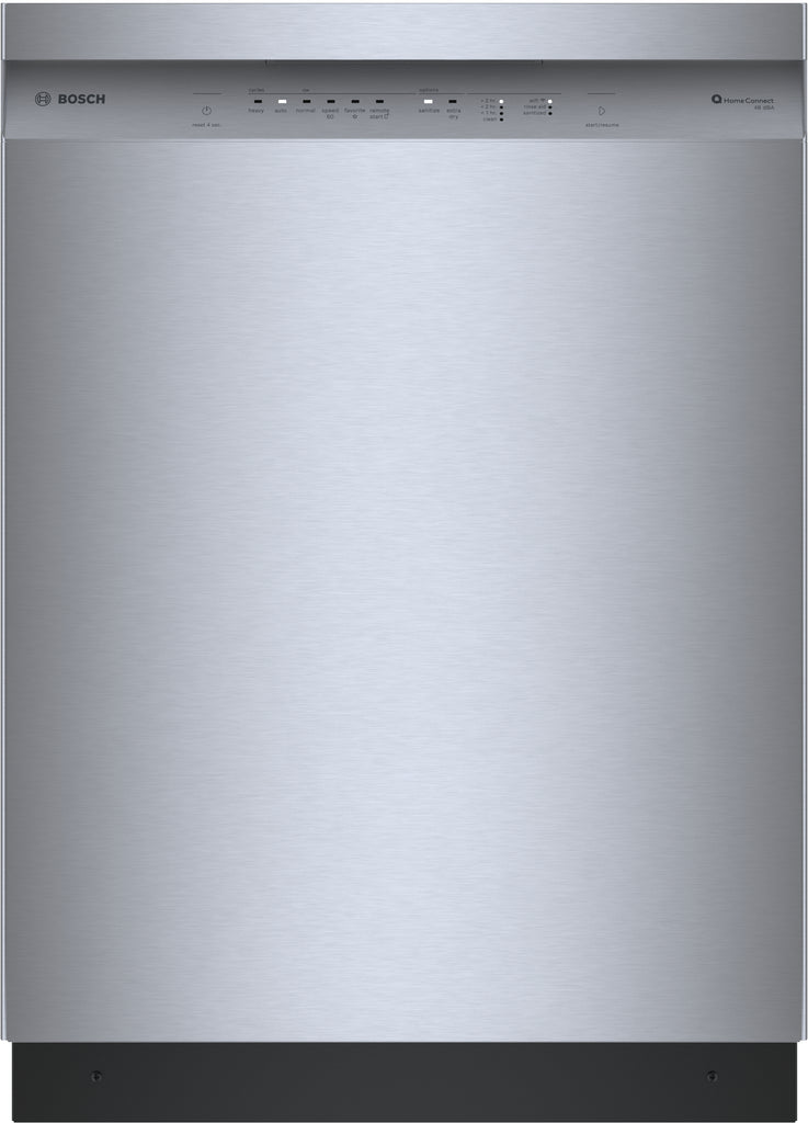 Pictures of Bosch 100 Series 24 in. Stainless Steel Front Control Smart 48 dBA Built-In Stainless Steel Tub Dishwasher - New - Neu Appliance Outlet - Discount Appliance Outlet in Austin, Tx