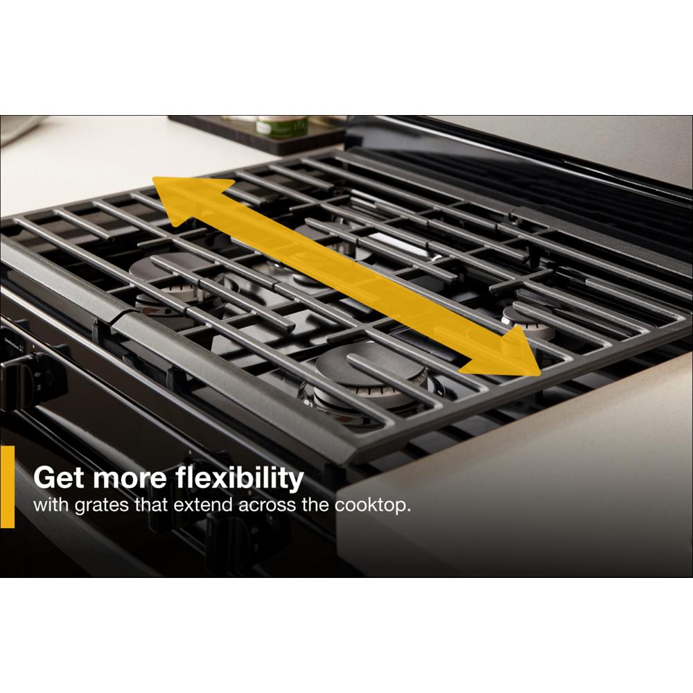 Pictures of Whirlpool Stainless 5.1 Cu. Ft. Freestanding Gas Range with Broiler Drawer and Two Speed Heat Burners WFG320M0MS - New In Box - Neu Appliance Outlet - Discount Appliance Outlet in Austin, Tx