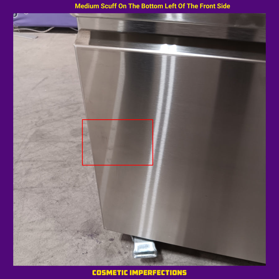 Coyote 36 Inch Freestanding Pellet Grill on Cart, Stainless Steel, Intuitive Digital Touch Control C1P36-FS - Scratch & Dent (Minor)