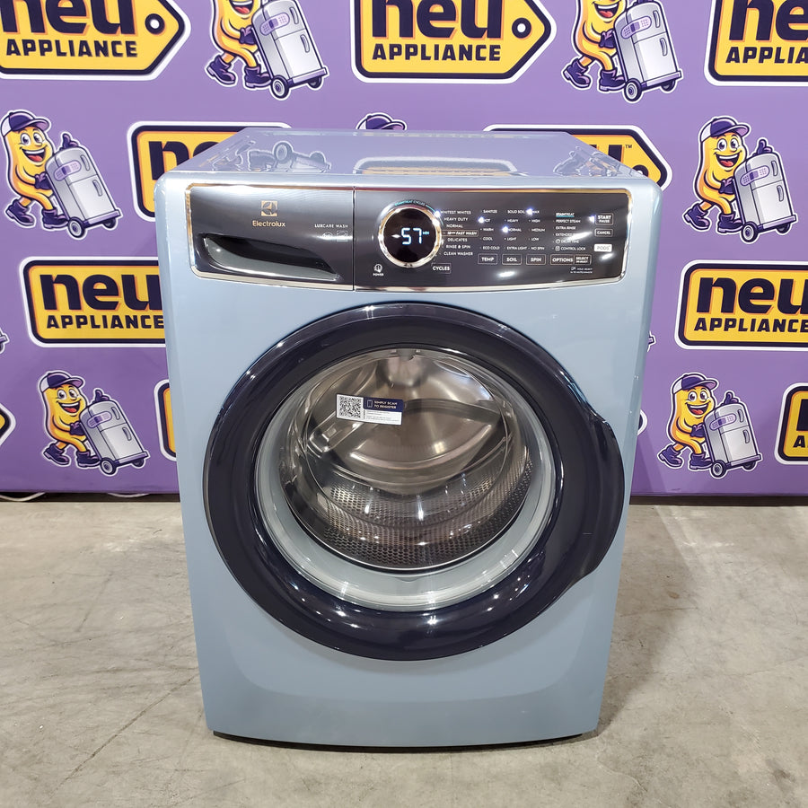 Electrolux 27 in. 4.5 cu.ft. HE Front Load ENERGY STAR Washer with LuxCare Wash System 22137380 - ELFW7437AG - Scratch & Dent (Minor)
