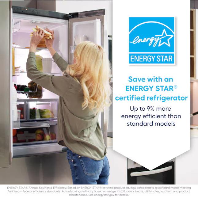 Hisense 21.2-cu ft Standard-Depth 30-in Wide Top-Freezer Refrigerator ( Stainless Steel ) Garage Ready ENERGY STAR Certified