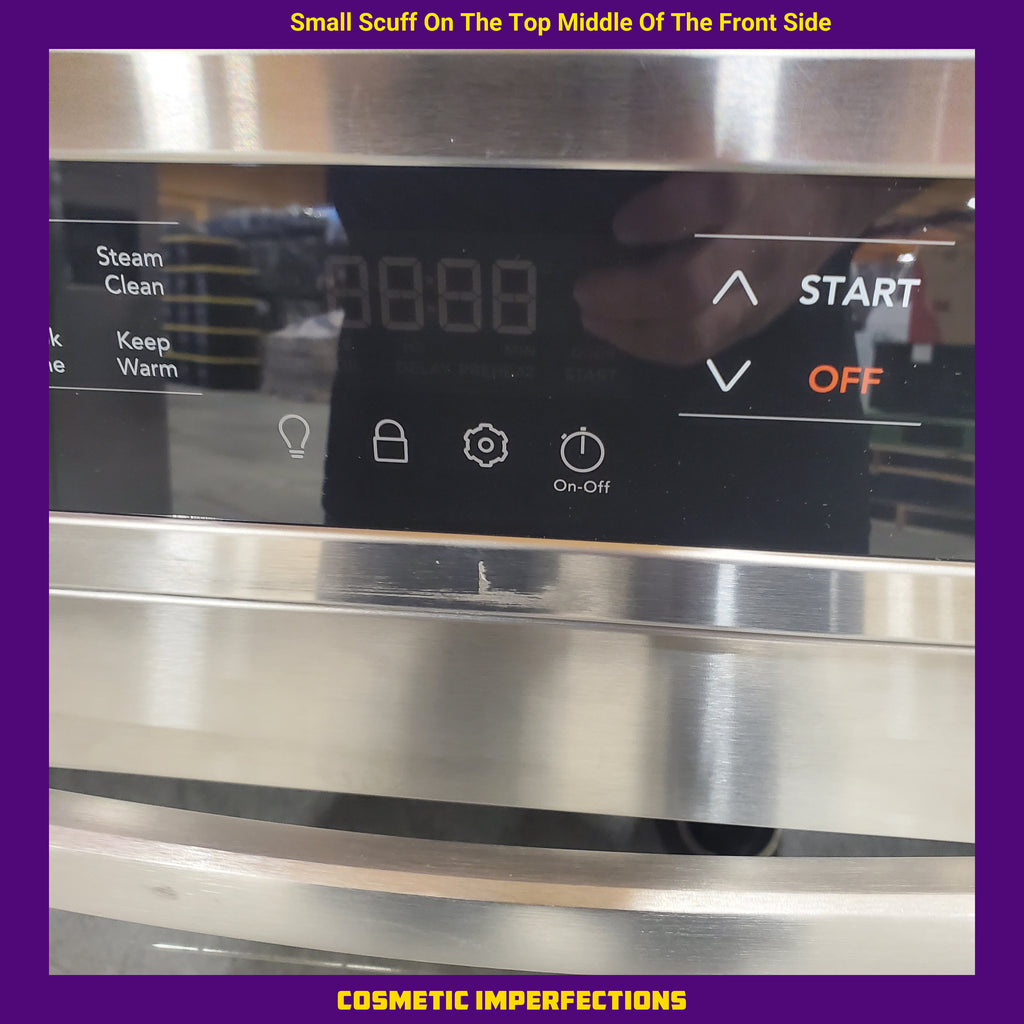 Frigidaire Stainless Steel Electric Range with Steam Clean and Even Bake Technology 17SD027 - FCFE3062AS - Scratch & Dent (Minor)