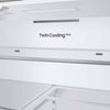 Pictures of Samsung Counter-Depth Beverage Center 24.0 cu ft 3-Door Smart Compatible French Door Refrigerator with Dual Ice Maker with Water Dispenser and Door within Door ENERGY STAR Certified in White Glass 251312SD1121 - RF24BB660012 - Scratch & Dent (Minor) - Neu Appliance Outlet - Discount Appliance Outlet in Austin, Tx