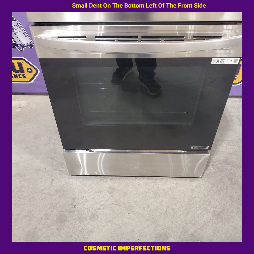 LG 6.3 cu. ft. Smart Wi-Fi Enabled Fan Convection Electric Range with Air Fry & EasyClean® 25131SD290 - LREL6323S - Scratch & Dent (Minor)