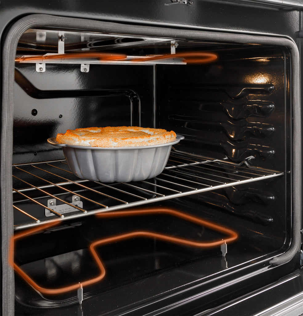 Pictures of GE® ENERGY STAR® 30" Free-Standing Electric Range GE9888 - GRF400SVBB - New In Box - Neu Appliance Outlet - Discount Appliance Outlet in Austin, Tx