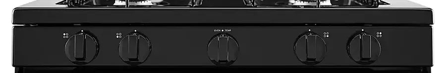 Pictures of Amana 30-inch 4-Burner Freestanding Gas Range with Easy-Clean Glass Door AGR4203MNB - Scratch & Dent (Minor) - Neu Appliance Outlet - Discount Appliance Outlet in Austin, Tx