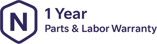 1 Year Parts & Labor Warranty